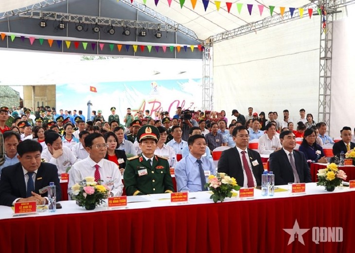 Cột cờ A Pa Chải – Mốc son kỷ niệm 71 năm Chiến thắng Điện Biên Phủ - ảnh 1