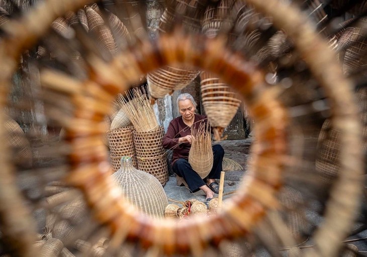 Làng nghề đan đó Thủ Sỹ - nơi lưu giữ hồn tre Việt  - ảnh 3
