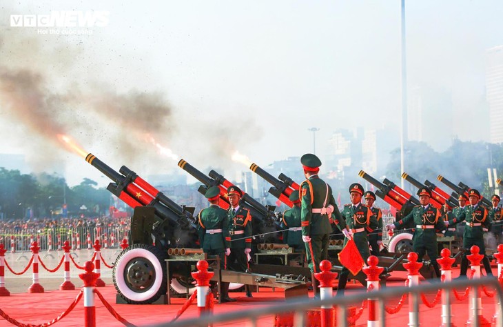 Toàn cảnh lễ diễu binh, diễu hành kỷ niệm 80 năm Quốc khánh 2/9 - ảnh 2