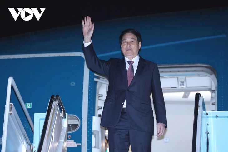 Toàn cảnh chuyến công tác dự Tuần lễ cấp cao APEC của Chủ tịch nước Lương Cường - ảnh 16