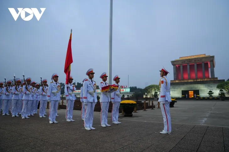 Khoảnh khắc thiêng liêng trong Lễ Thượng cờ đầu năm mới 2026 - ảnh 6