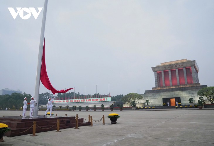 Khoảnh khắc thiêng liêng trong Lễ Thượng cờ đầu năm mới 2026 - ảnh 9