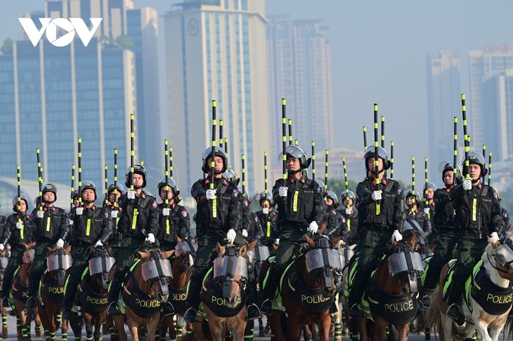 Lực lượng CAND sẵn sàng xuất quân bảo vệ Đại hội XIV của Đảng - ảnh 11