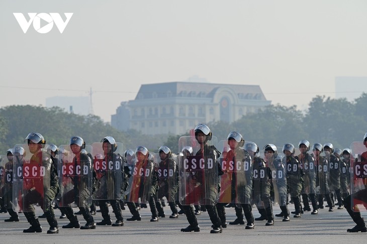 Lực lượng CAND sẵn sàng xuất quân bảo vệ Đại hội XIV của Đảng - ảnh 18