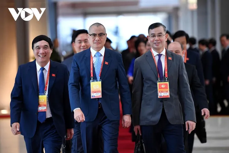 Đại biểu thảo luận tại Đoàn về Văn kiện trình Đại hội lần thứ XIV của Đảng - ảnh 1