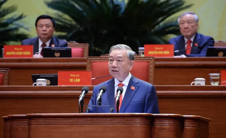 Toàn cảnh Lễ khai mạc Đại hội đại biểu toàn quốc lần thứ XIV của Đảng - ảnh 7