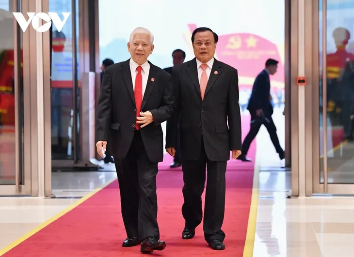 Lãnh đạo, nguyên lãnh đạo Đảng, Nhà nước tới dự Đại hội lần thứ XIV của Đảng - ảnh 8