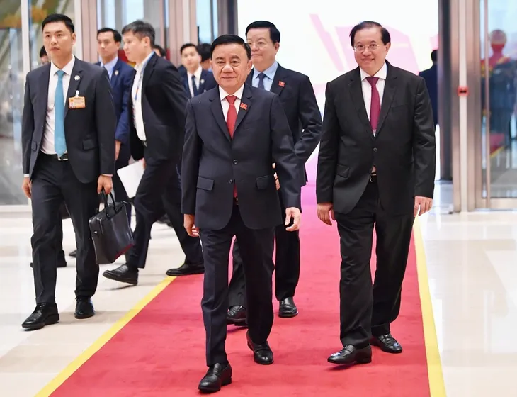 Lãnh đạo, nguyên lãnh đạo Đảng, Nhà nước tới dự Đại hội lần thứ XIV của Đảng - ảnh 5