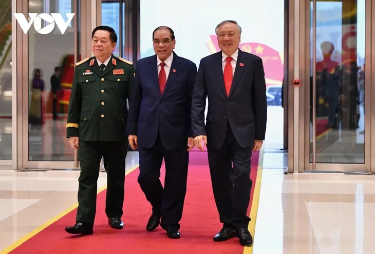 Lãnh đạo, nguyên lãnh đạo Đảng, Nhà nước tới dự Đại hội lần thứ XIV của Đảng - ảnh 6