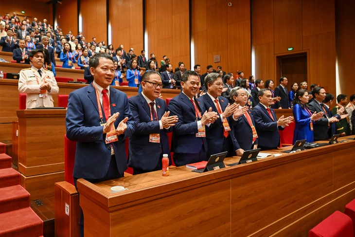 Toàn cảnh lễ Bế mạc Đại hội lần thứ XIV của Đảng Cộng sản Việt Nam - ảnh 9