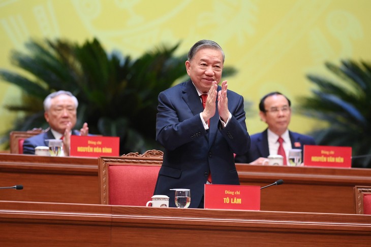 Toàn cảnh lễ Bế mạc Đại hội lần thứ XIV của Đảng Cộng sản Việt Nam - ảnh 4