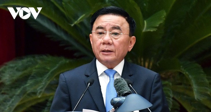 Toàn cảnh khai mạc Hội nghị lần thứ 2 Ban Chấp hành Trung ương Đảng khóa XIV - ảnh 3