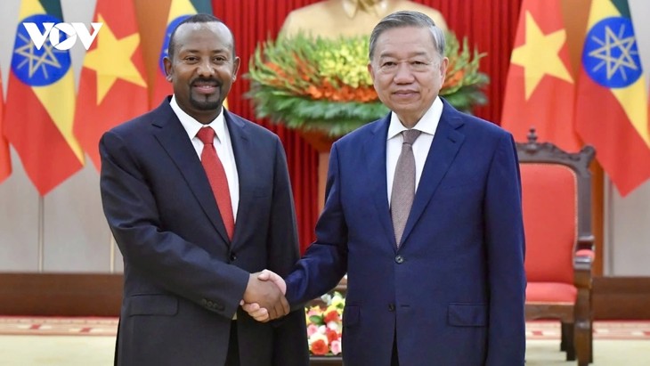 Tổng Bí thư Tô Lâm tiếp Thủ tướng Ethiopia Abiy Ahmed Ali  - ảnh 1