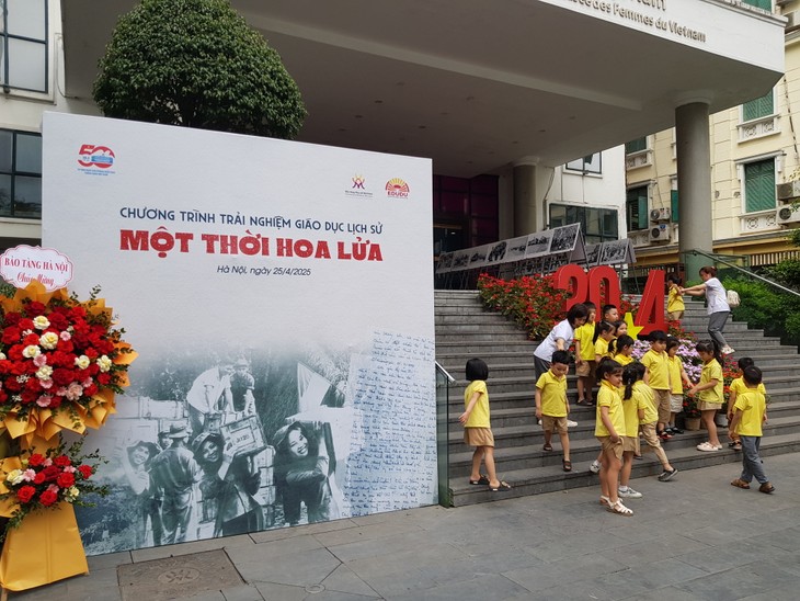 Ra mắt chương trình trải nghiệm giáo dục lịch sử “Một thời hoa lửa” - ảnh 2