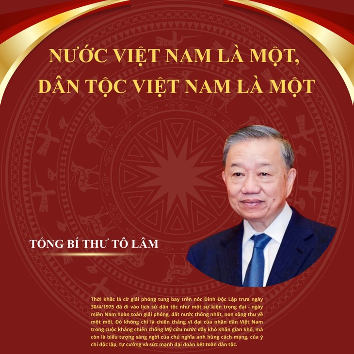 Nước Việt Nam là một, dân tộc Việt Nam là một - ảnh 1