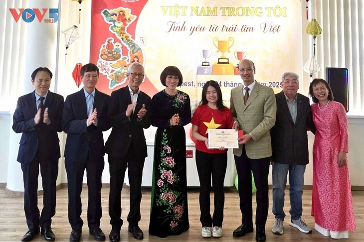 Lan tỏa văn hóa Việt qua cuộc thi “Việt Nam trong tôi” tại Hungary - ảnh 1
