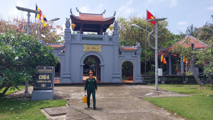 Chốn tâm linh ở huyện đảo Trường Sa - ảnh 1