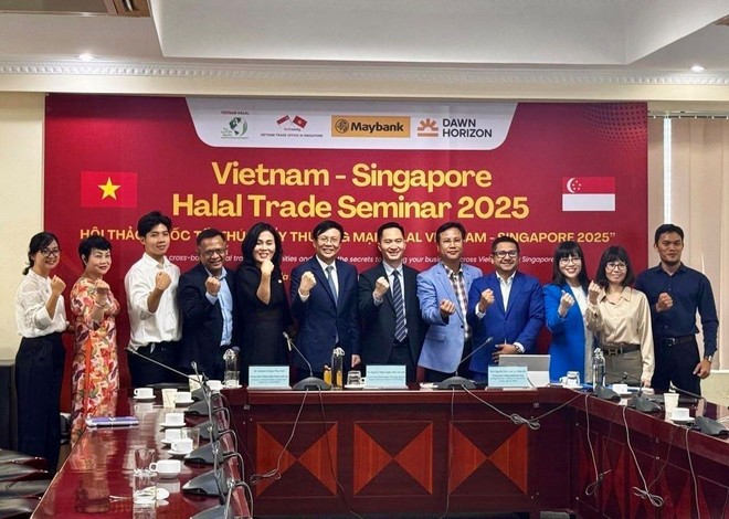 Việt Nam - Singapore thúc đẩy hợp tác mở rộng thị trường Halal - ảnh 1