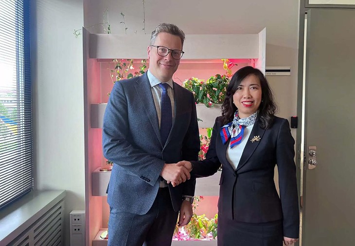 Việt Nam và Estonia thúc đẩy quan hệ hữu nghị và hợp tác nhiều mặt - ảnh 1