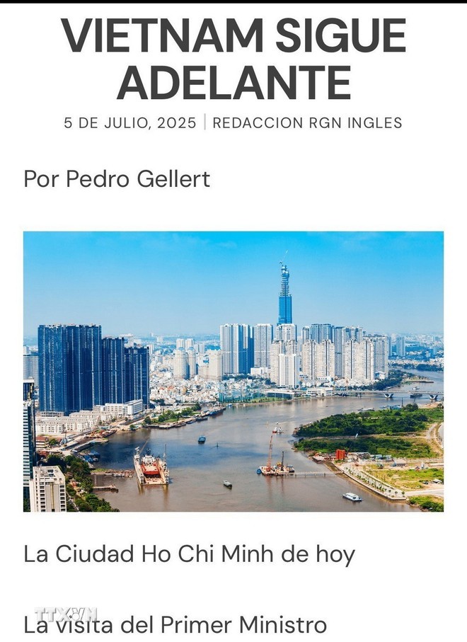 Truyền thông Mexico đánh giá cao sự phát triển của Việt Nam - ảnh 2