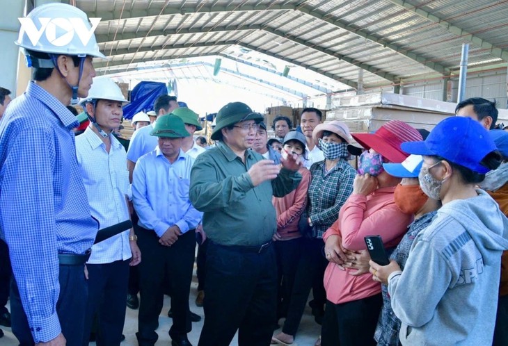 Thủ tướng Phạm Minh Chính kiểm tra, chỉ đạo khắc phục hậu quả do bão tại Gia Lai - ảnh 2