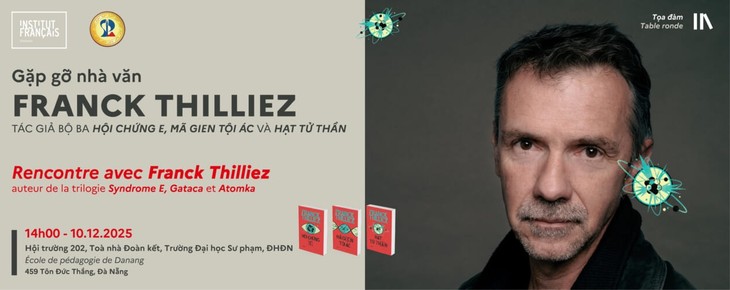 Nhà văn trinh thám hàng đầu Pháp Franck Thilliez sắp có mặt tại Việt Nam - ảnh 1