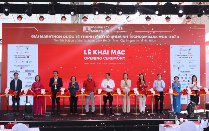 Giải Marathon Quốc tế Tp.HCM Techcombank 2025 thu hút hơn 23.000 vận động viên của 81 quốc gia và vùng lãnh thổ - ảnh 1