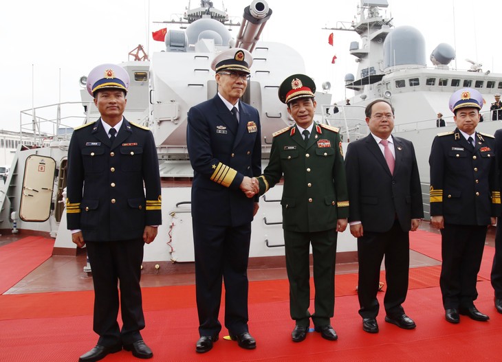 Lực lượng hải quân Việt Nam và Trung Quốc khởi hành tuần tra liên hợp hải quân - ảnh 3