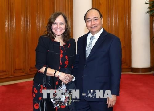 PM hosts American Bar Association President - ảnh 1