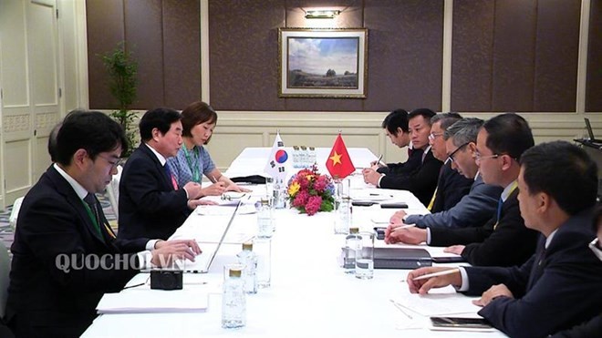 Vietnam treasures ties with RoK, Laos - ảnh 1