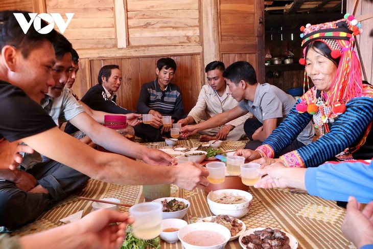 Early New Year celebrations of Ha Nhi ethnic people in northern Vietnam - ảnh 13