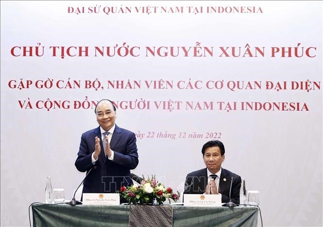 President Nguyen Xuan Phuc meets Indonesian parliamentary leaders - ảnh 2