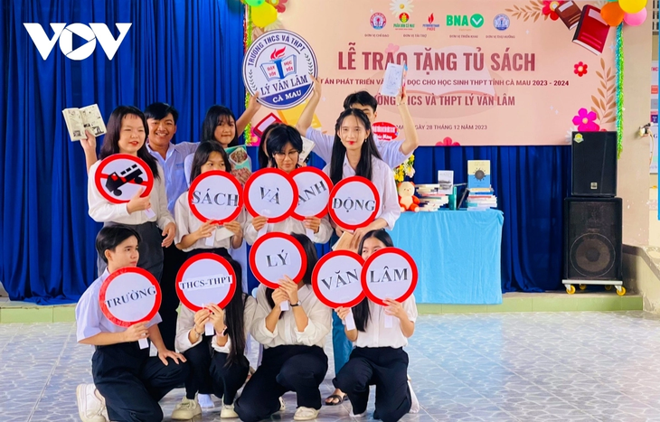 Ca Mau schools promote reading habit  - ảnh 1