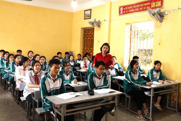 Cheo art preserved at Hai Duong’s middle school   - ảnh 1