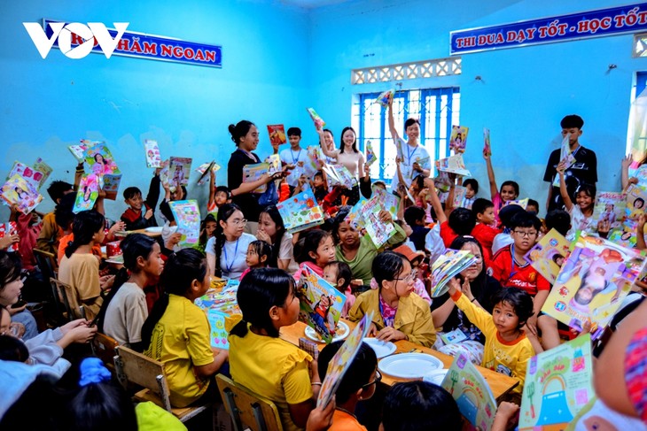 Cultural activities organized for Central Highlands ethnic minority children  - ảnh 2