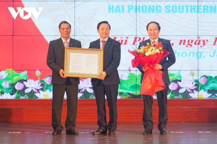 Hai Phong Southern Coastal Economic Zone established - ảnh 1