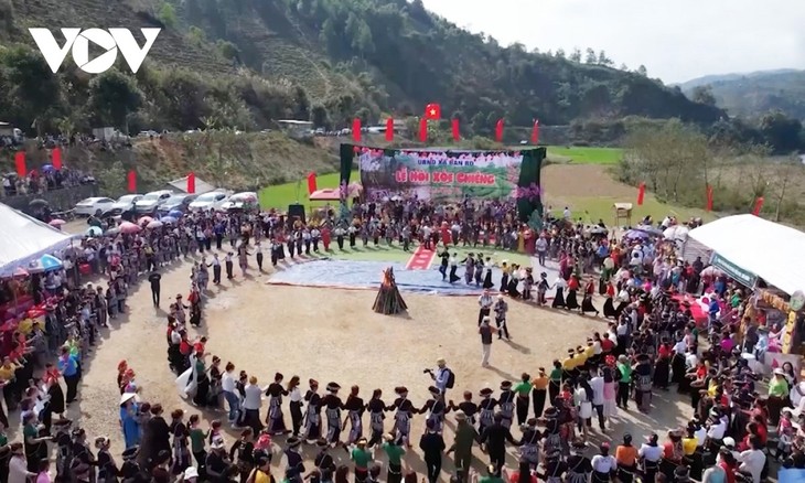 Lai Chau’s ethnic communities welcome spring with gratitude and festivity - ảnh 1