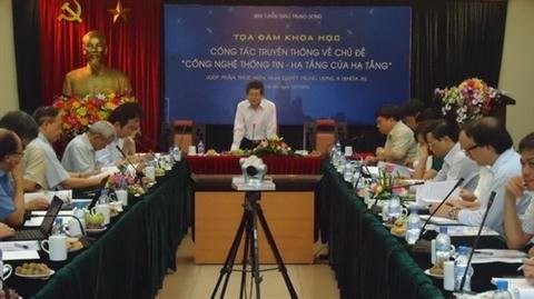 Đẩy mạnh truyền thông về “công nghệ thông tin - hạ tầng của hạ tầng”  - ảnh 1