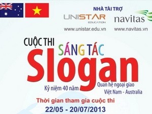 Phát động sáng tác Sologan kỷ niệm 40 năm quan hệ ngoại giao Việt Nam- Australia  - ảnh 1