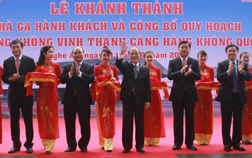 Lễ khánh thành Nhà ga hành khách Vinh - ảnh 1