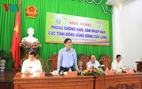  Hội nghị Phòng chống hạn mặn, xâm nhập các tỉnh ĐBSCL - ảnh 1