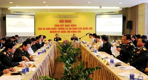 Hội nghị tổng kết hoạt động của Ủy ban Quốc phòng và An ninh của Quốc hội Nhiệm kỳ khóa XIII - ảnh 1