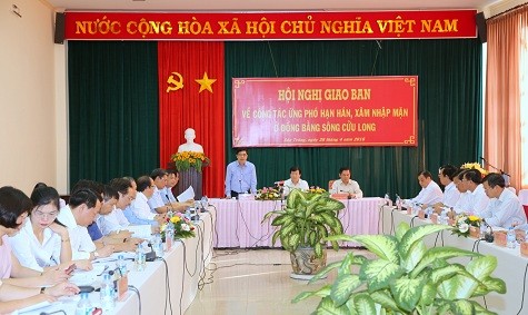 Các tỉnh Đồng bằng sông Cửu Long chủ động ứng phó với hạn hán, xâm nhập mặn - ảnh 1