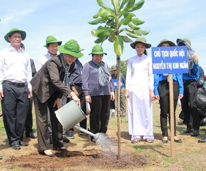 Trồng cây là đầu tư cho tương lai của cuộc sống - ảnh 1