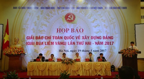 Giải báo chí toàn quốc về xây dựng Đảng - Giải Búa liềm vàng lần thứ 2  - ảnh 1