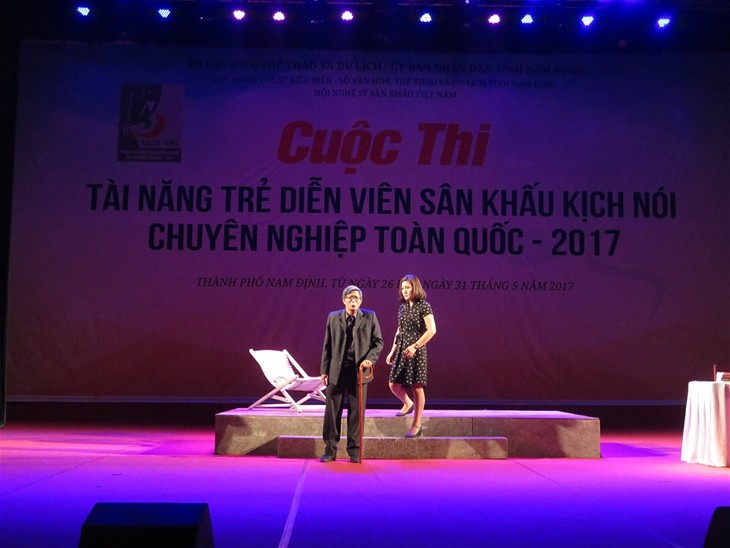 Khai mạc Cuộc thi tài năng diễn viên sân khấu kịch nói chuyên nghiệp toàn quốc  - ảnh 1