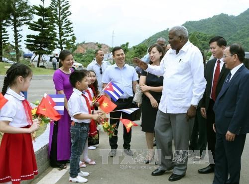 Đoàn đại biểu cấp cao của Quốc hội Cuba thăm và làm việc tại tỉnh Sơn La  - ảnh 1