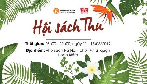 Nhiều chương trình khuyến mãi tại Hội sách Thu 2017 - ảnh 1