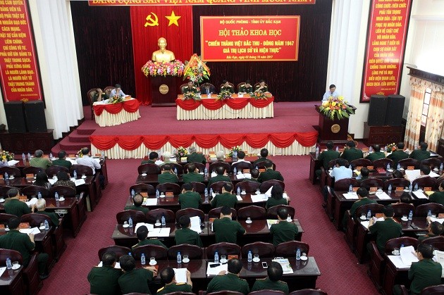 Hội thảo khoa học “Chiến thắng Việt Bắc Thu - Đông năm 1947, Giá trị lịch sử và hiện thực”  - ảnh 1