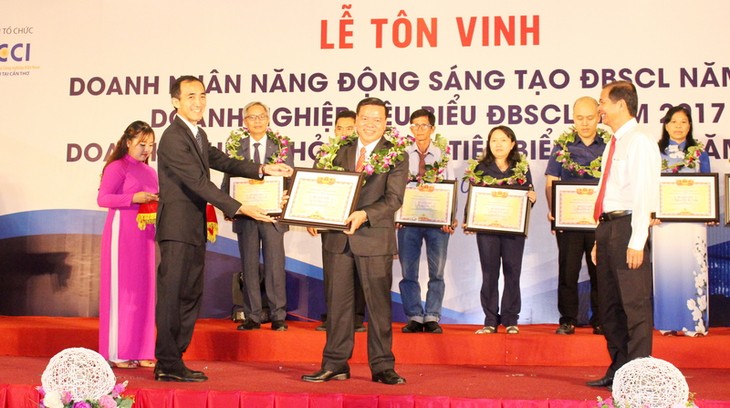 Vinh danh doanh nhân, doanh nghiệp tiêu biểu khu vực Đồng bằng sông Cửu Long  - ảnh 1